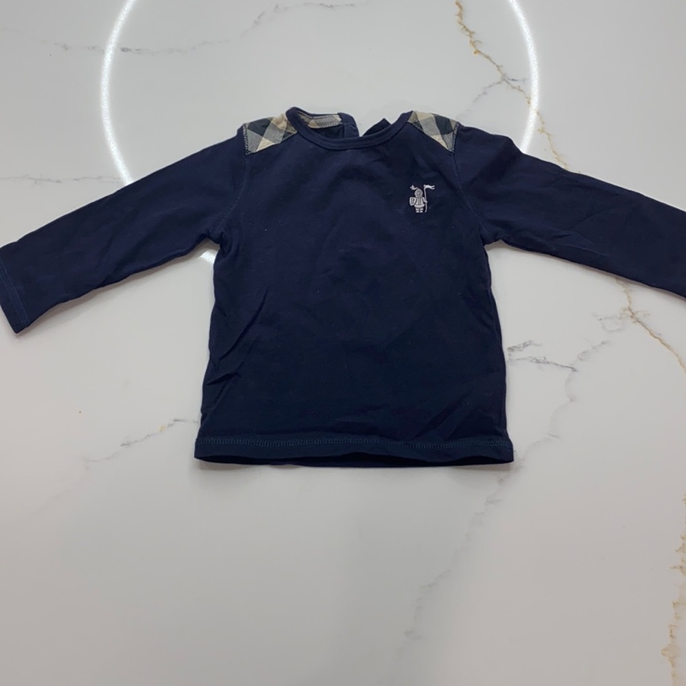 Boys Burberry long sleeve shirt